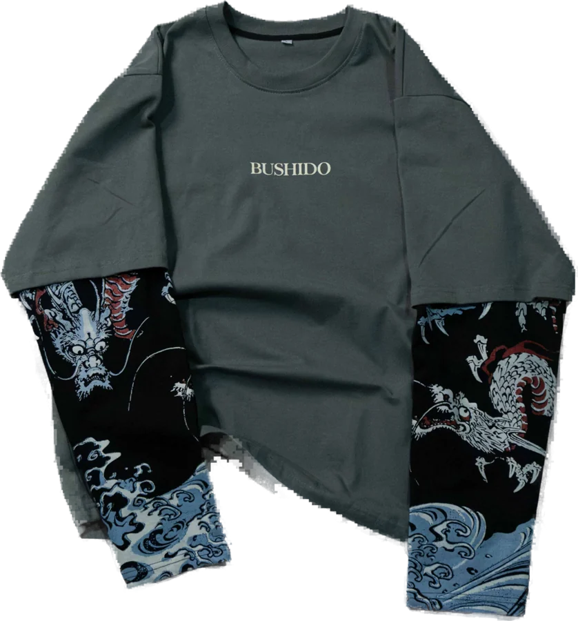 Ryujin Long Sleeves -Olive Green